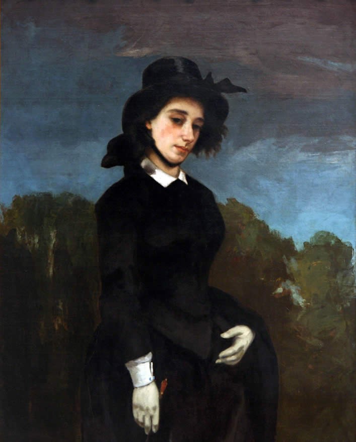 Gustave Courbet Woman in a Riding Habit